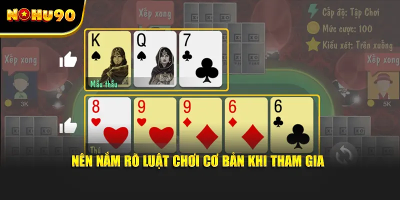 Đồ họa chân thực của Mậu Binh tại Nohu mang đến trải nghiệm đánh bài sống động!