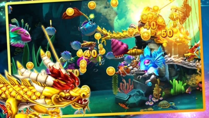 Trang bị vũ khí từ súng cơ bản đến pháo mạnh mẽ để chinh phục mọi loài cá.